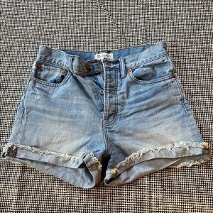 Madewell denim shorts